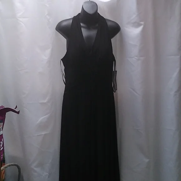 Jessica Howard | Dresses | Jessica Howard Evening Long Black Dress |  Poshmark